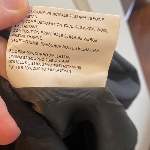 Grey Piazza Sempione dress made in Italy size 42 - Picture 5 of 5